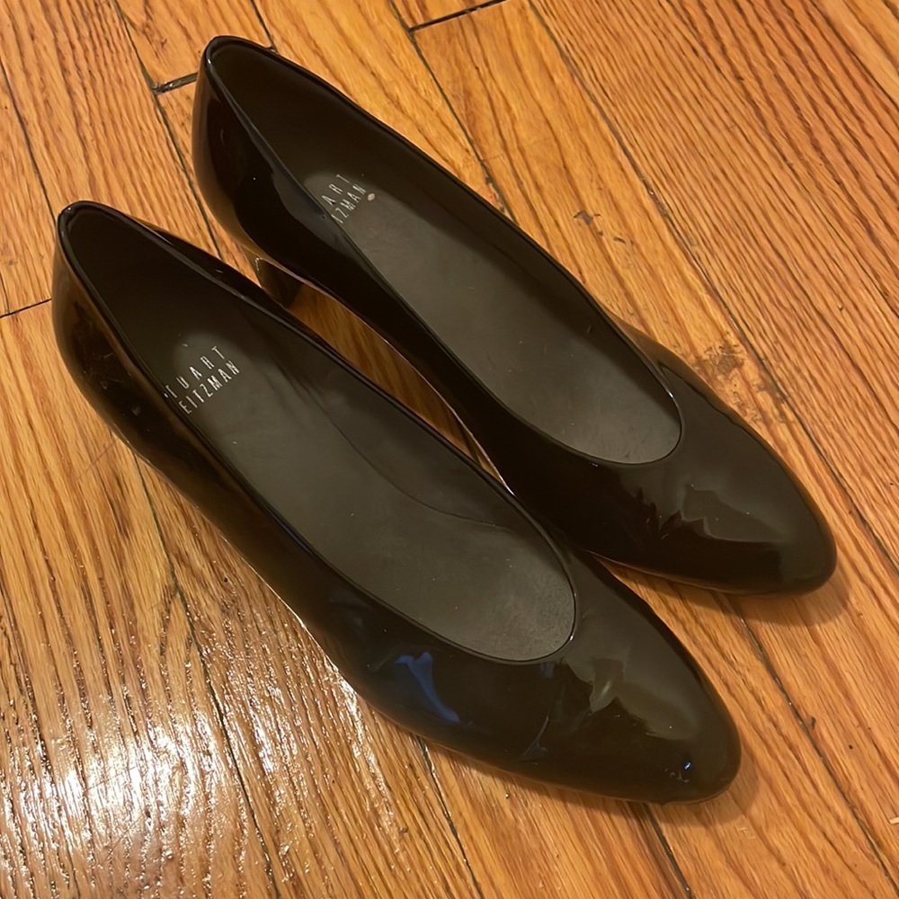 Classic Beautiful Stuart Weitzman Black Pump Heels - image 3